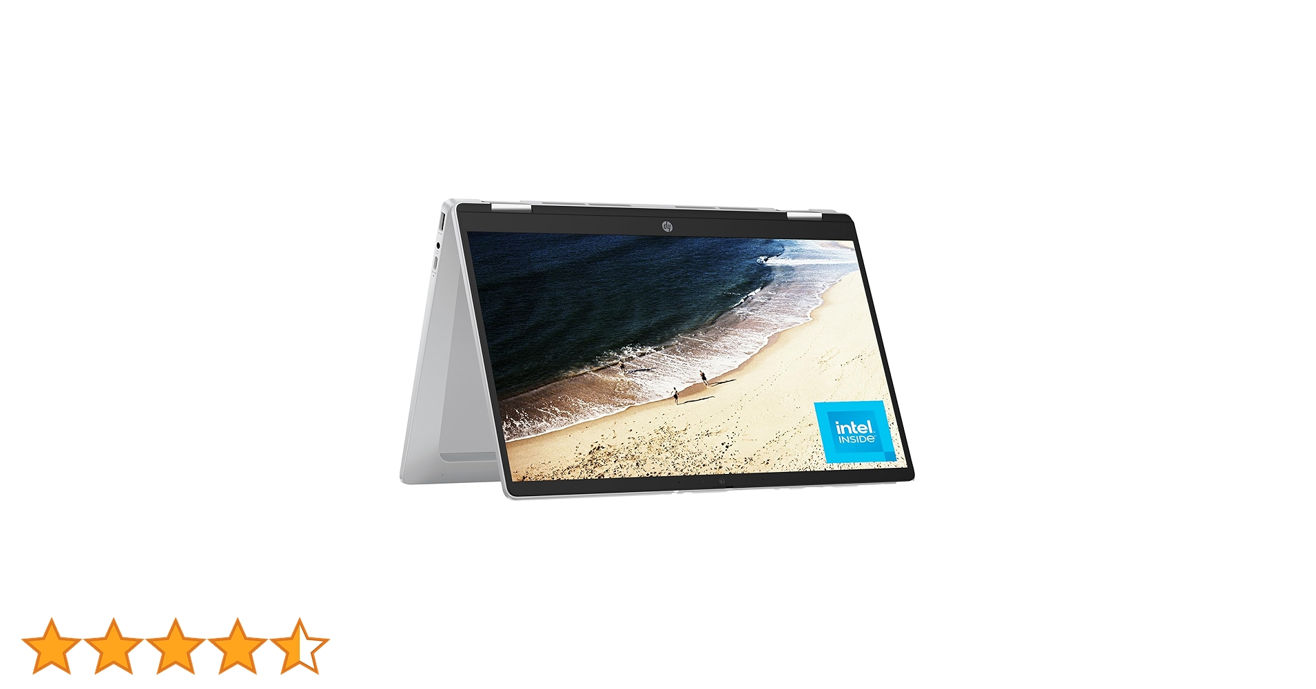 HP Chromebook x360 14 inch 2-in-1 Laptop, HD Touch Display